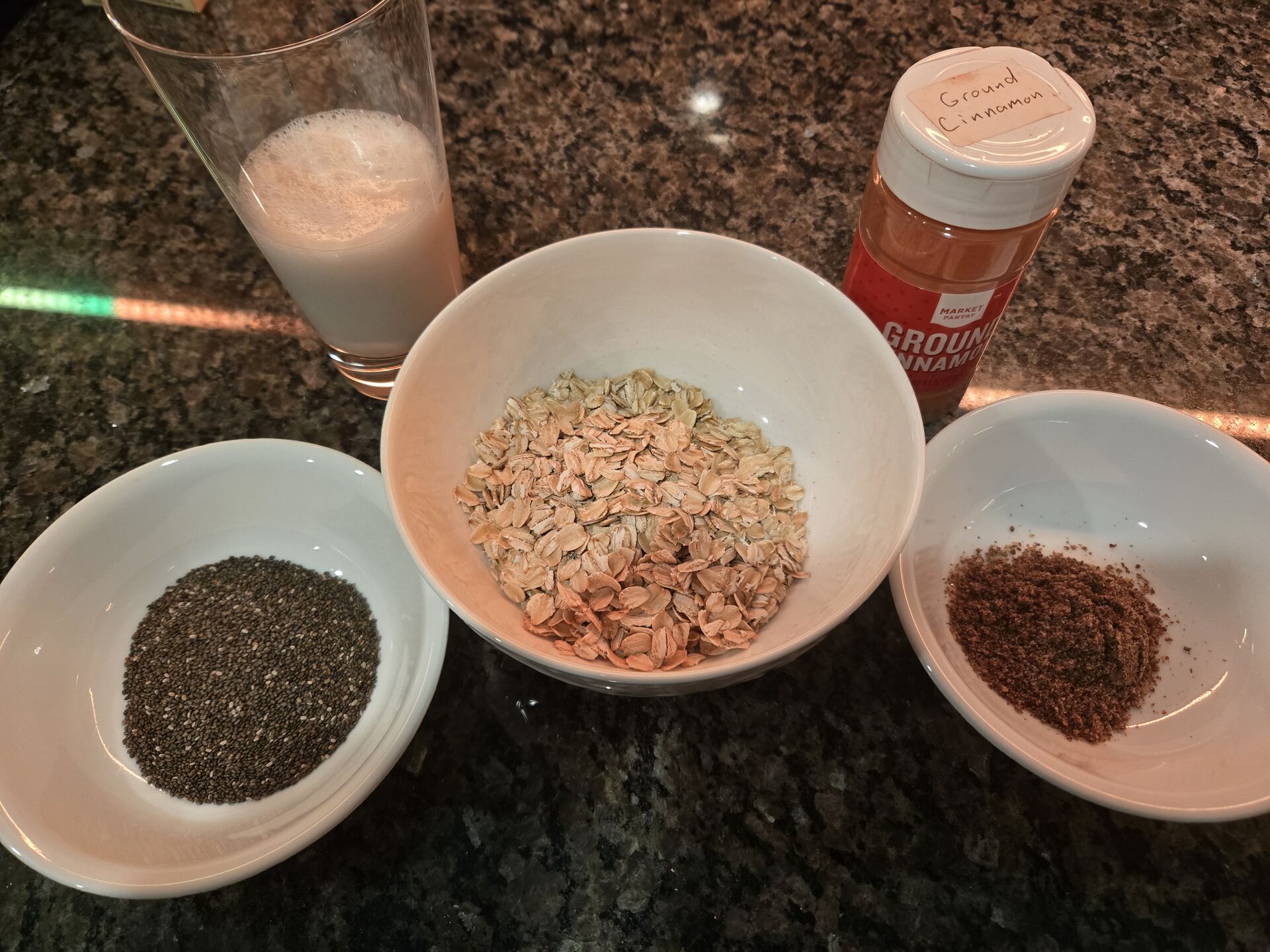Oat base ingredients