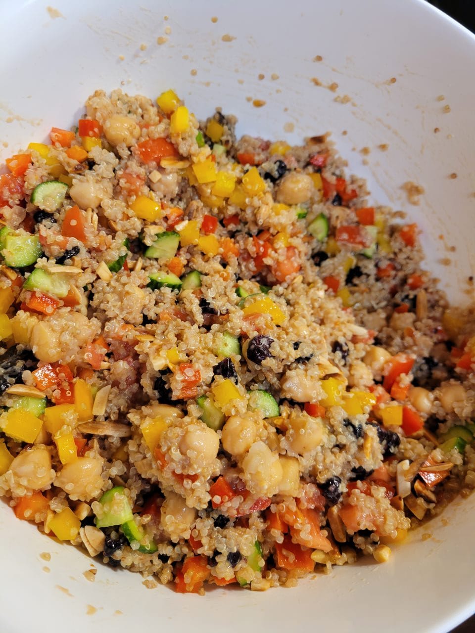Quinoa Chickpea Salad